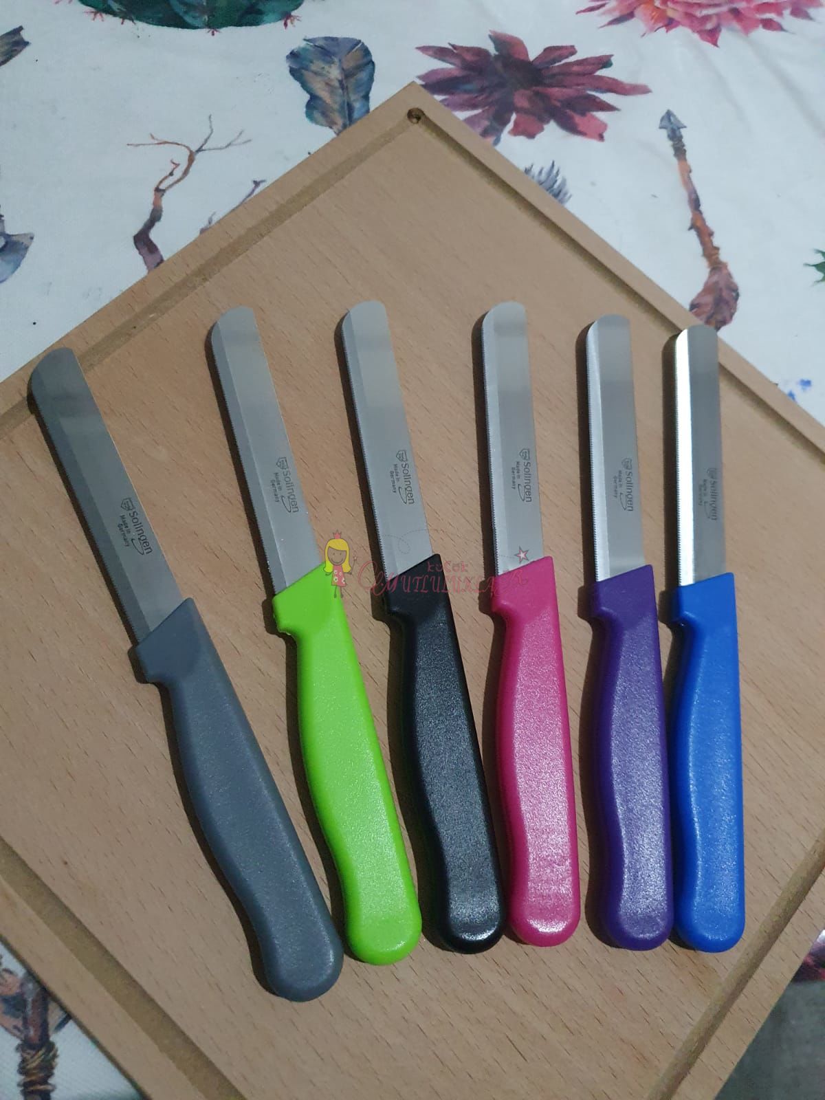 Solingen Aşırı Keskin Micro Tırtıklı Doğrama Bıçağı