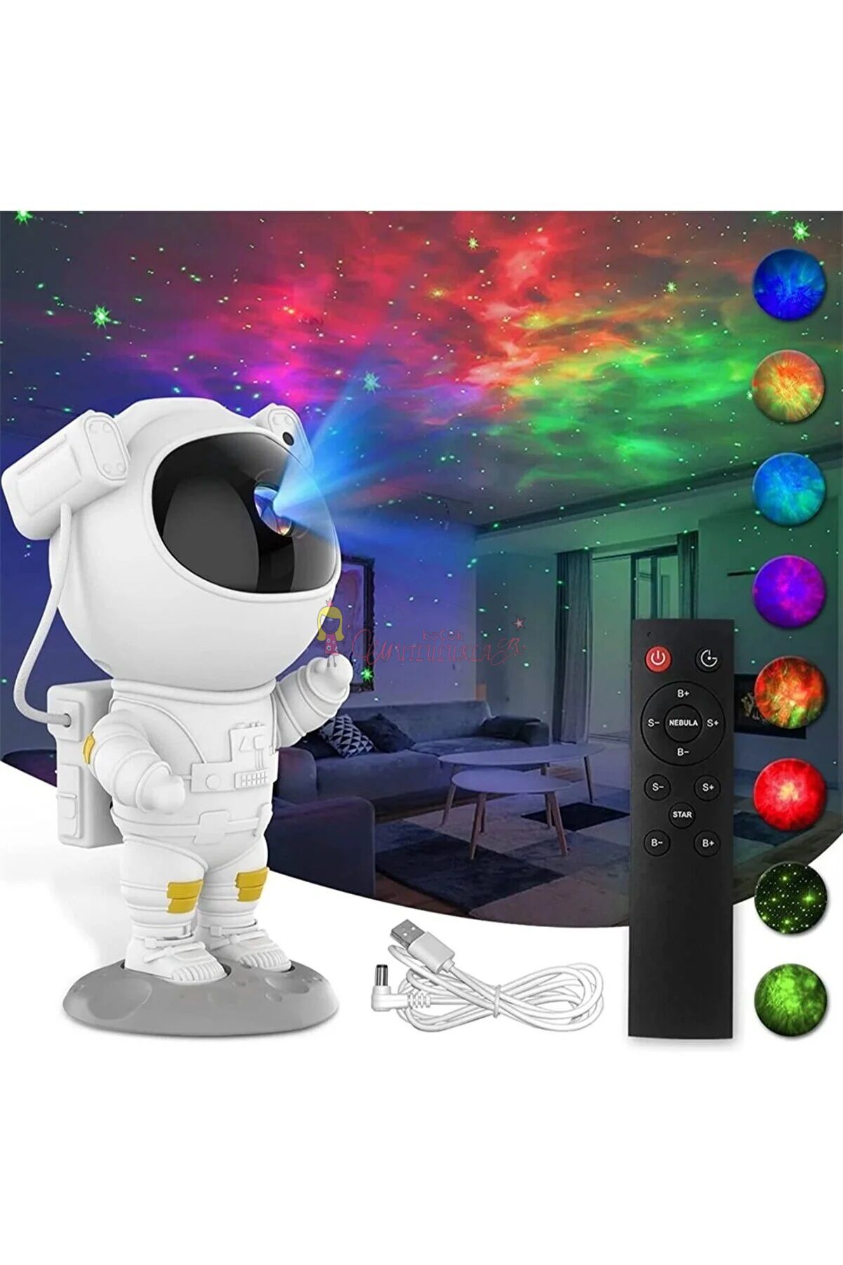 ASTRONOT GALAKSİ PROJEKSİYON LAMBA