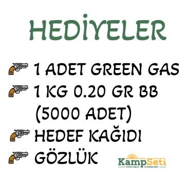 Umarex Glock 45 Gen5 Blowback Airsoft Havalı Tabanca (Green Gas)