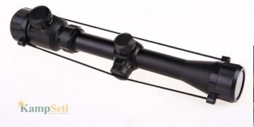 SPİKE 3-9X32E Zoomlu Av Tüfeği Dürbünü Çift Işık Kaynaklı