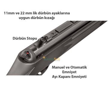 Hatsan Mod 125 Sniper VORTEX Havalı Tüfek 5.5 mm