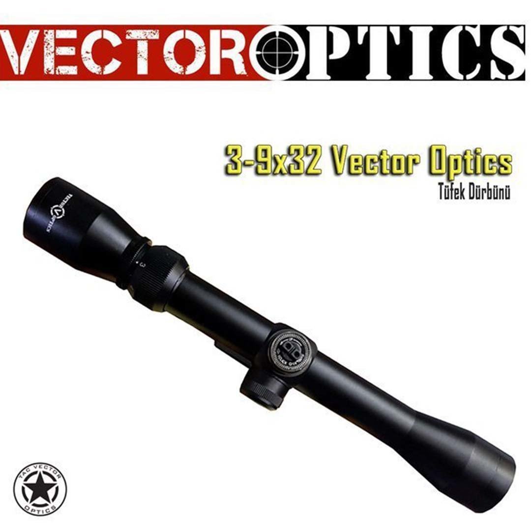 Vector Optics 3-9X32 Tüfek Dürbünü