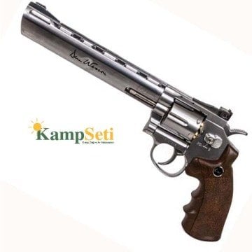 ASG Dan Wesson 8 inç Silver Parlak Krom Toplu Havalı Tabanca