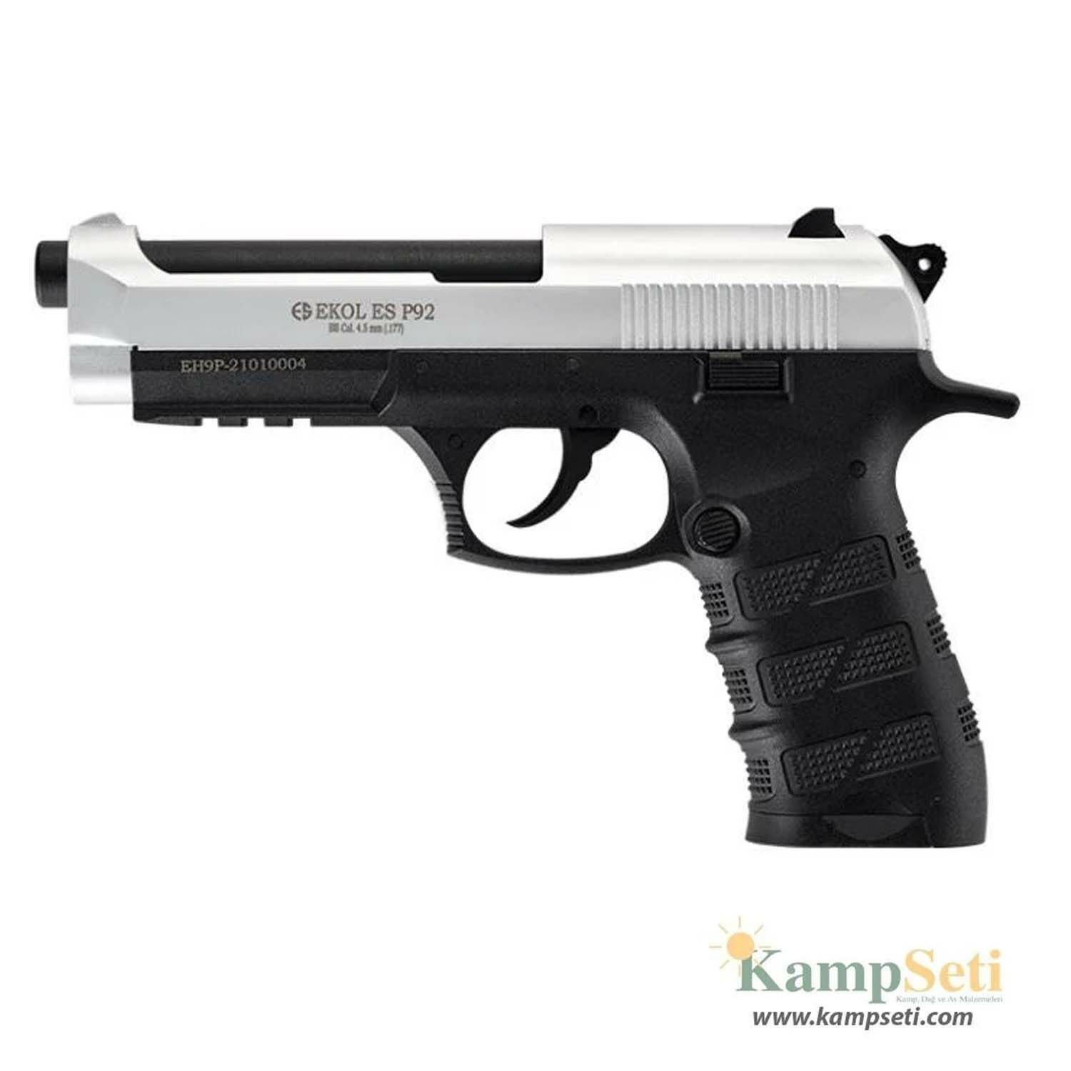 Ekol S P92 Havalı Tabanca 4.5 mm Polimer Beyaz