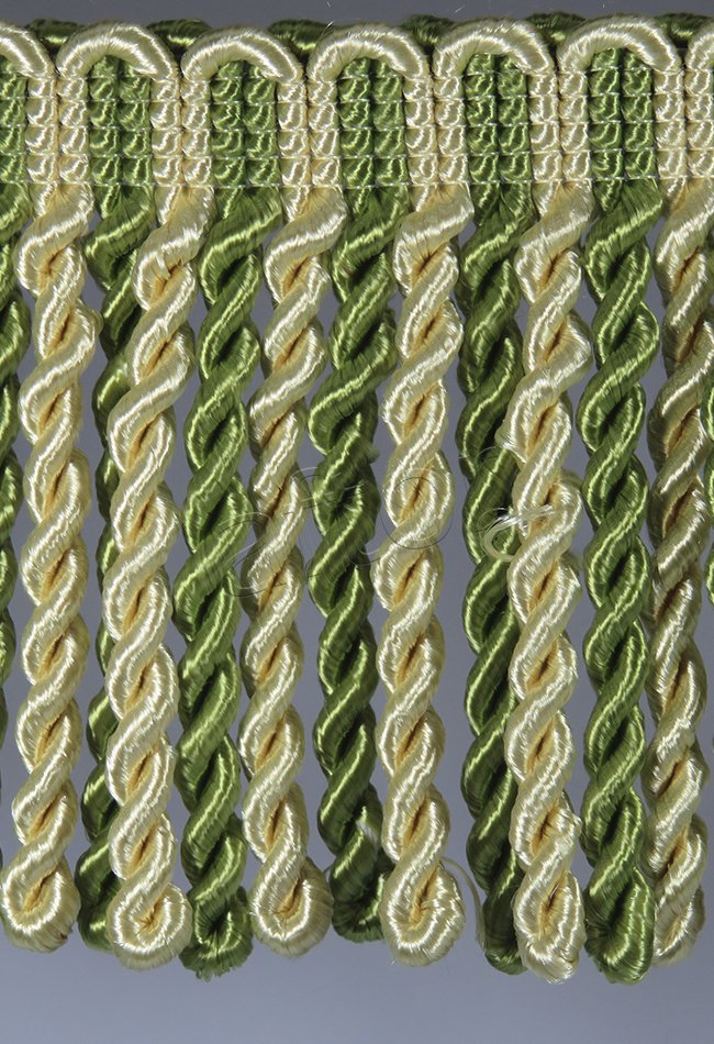 perde saçağı burgulu (yeşil sarı çift renk) 2996