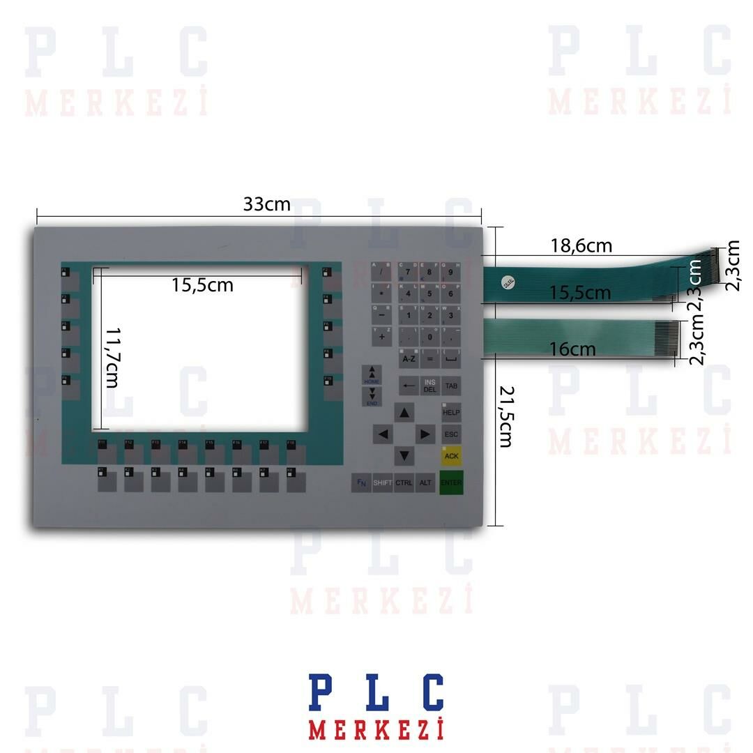 6AV6643-0DB01-1AX0 SIEMENS MP277 8 INC TUŞ TAKIMI, MEMBRAN