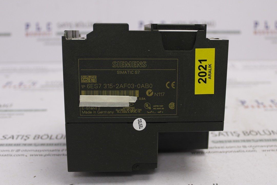 6ES7315-2AF03-0AB0, 6ES7 315-2AF03-0AB0 SIMATIC S7-300 CPU315-2DP, 48KB SIEMENS