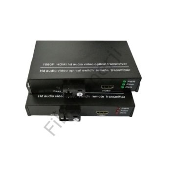 Fiber-HDMI Dönüştürücü Ses ve Video Alıcı-Verici Set-SC