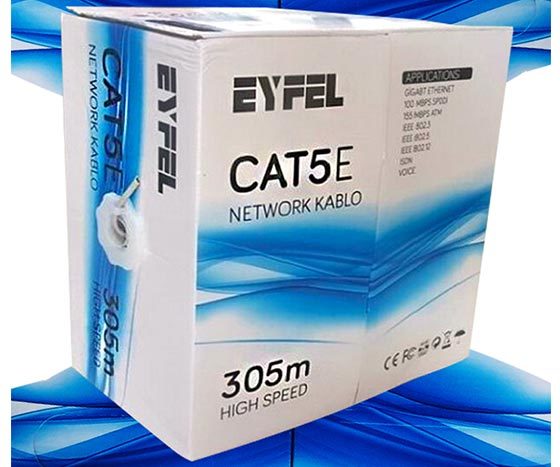 Eyfel Cat 5e UTP  Data Kablosu 305MT