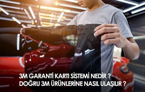 3M GARANTİ KARTI SİSTEMİ NEDİR ?