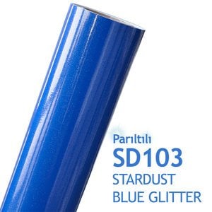 GRAFITYP SD103 - STARDUST (PARILTILI) BLUE GLITTER