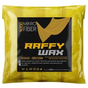 RAFFY WAX 4'LÜ MİKROFİBER CİLA BEZİ