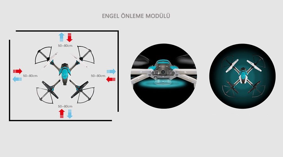 Kaideng K80 Pantoma  Kameralı Drone