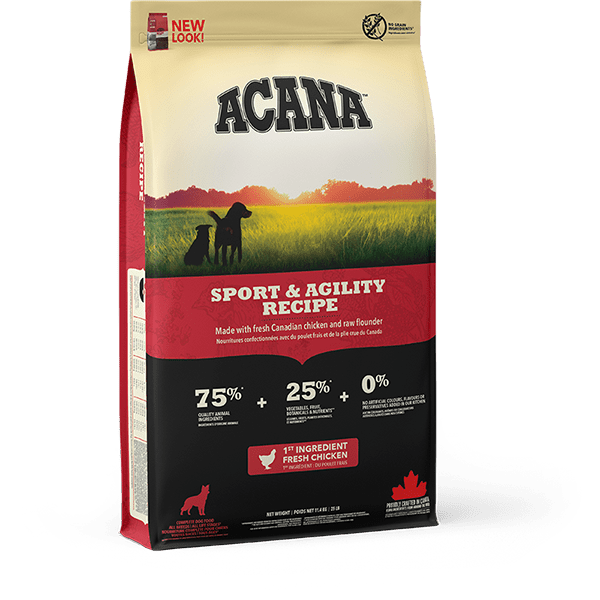 Acana Sport Agility, Yüksek Performanslı Tüm Irklar Köpek Maması 17 Kg