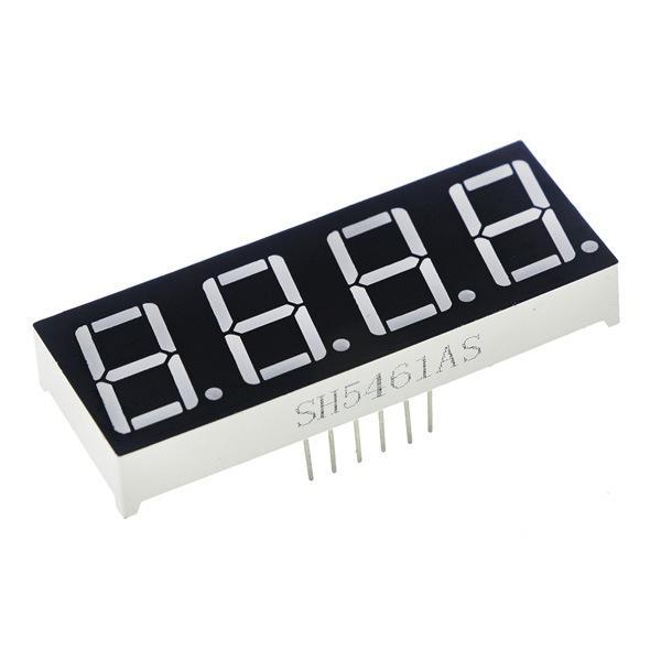 0.56'' Kırmızı 4 Dijit 7-Segment Display (KATOT)