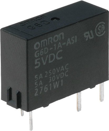 G6D-1A-5VDC Röle 1Kontak Slim 5A 5V DC 4pin