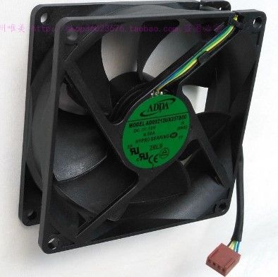 FAN : 92x92x25mm 12V 0,38A 4uçlu Rulmanlı