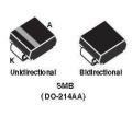 DIODE TVS SMBJ 64CA 64V 600W DO214AA