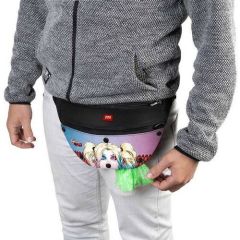 Waudog Collar Aksesuar ve Ödül Bel Çantası Harley Quinn Desenli boyut 33-17-10 cm