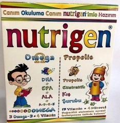 Nutrigen Omega Şurup 200 ml + Propolis Şurup 200 ml Kofre