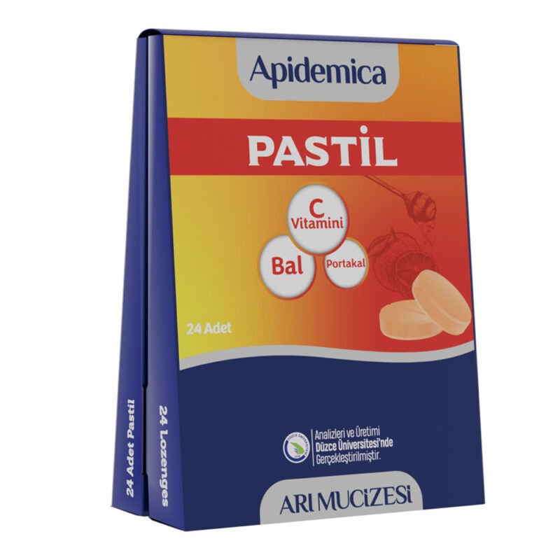 Apidemica Portakal Bal C Vitamini Pastil 24 Adet
