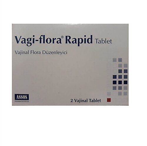 Assos İlaç Vagi Flora Vajinal Flora Rapid 2 Vajinal Tablet