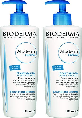 Bioderma Atoderm Cream 500 ml 2'li Paket Kuru Ciltler için Nemlendirici Krem