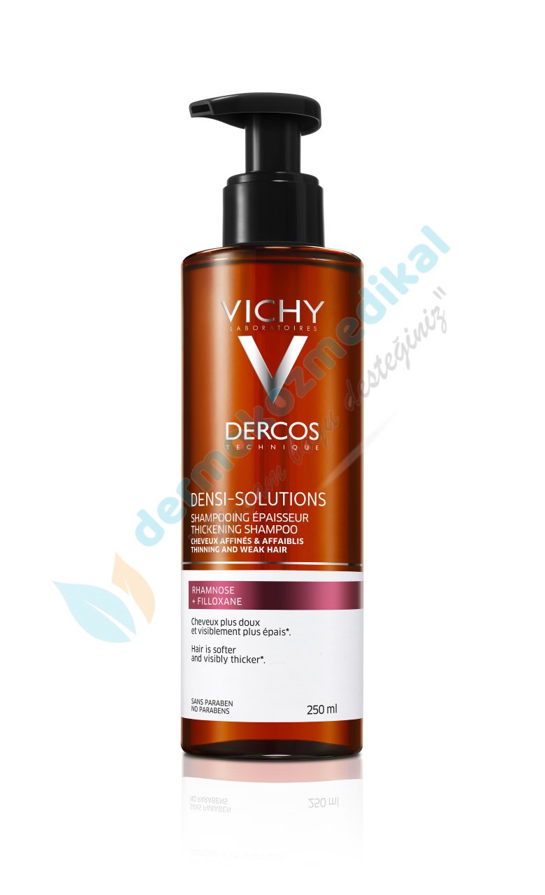 Vichy Dercos Densi-Solution Shampoo 250 ML - Yoğun Ve Dolgun Görünümlü Saçlar Için Şampuan