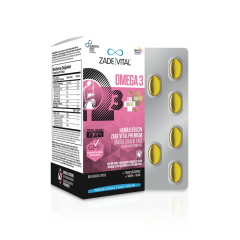 Zade Vital Omega 3 Balık Yağı Hamileler İçin 50 Kapsül