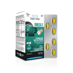 Zade Vital Omega 3 Yetişkinler İçin 30 Yumuşak Kapsül