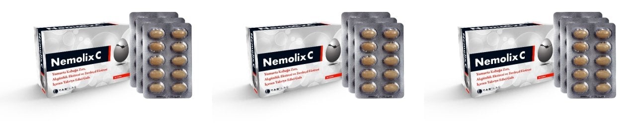 Nemolix C 3'lü 30 Kapsül