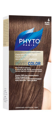 Phyto Color Bitkisel Saç Boyası 6 - Koyu Sarı