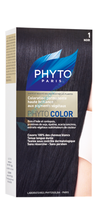 Phyto Color Bitkisel Saç Boyası 1 - Siyah