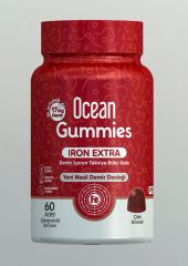 Orzax Ocean Gummies Iron Extra 17mg 60 Çiğnenebilir Jel Form