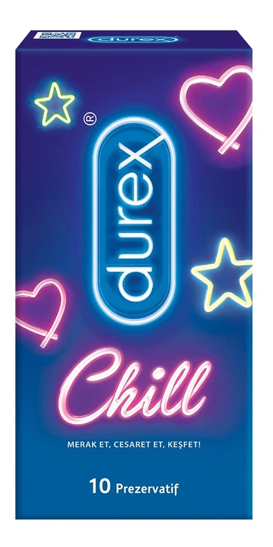 Durex Chill 10 Adet Prezervatif