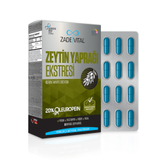 Zade Vital Zeytin Yaprağı Ekstresi İçeren Takviye Edici Gıda 60 Kapsül