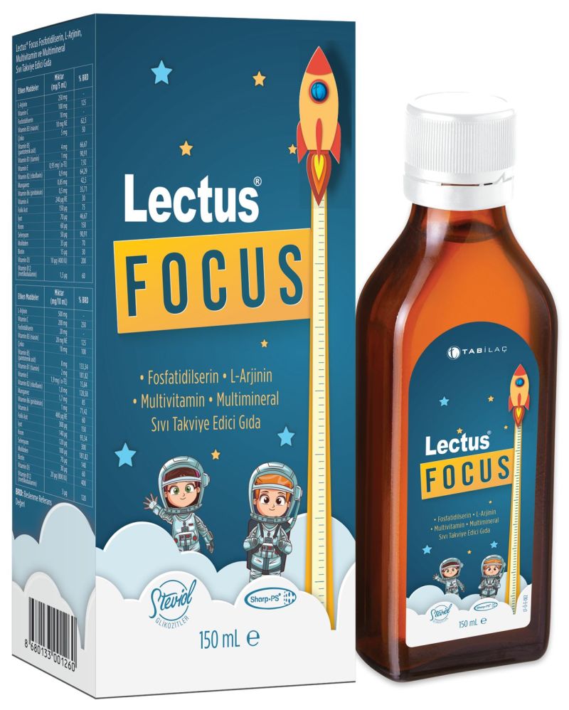 Lectus Focus Sıvı Takviye Edici Gıda 150 ml