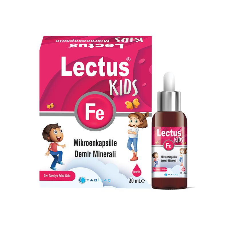 Lectus Kids Mikroenkapsüle Demir 30 ml