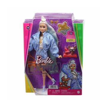 Barbie Extra Mavi Takımlı Bebek HHN08