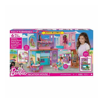Barbie Tatil Evi Oyun Seti HCD50