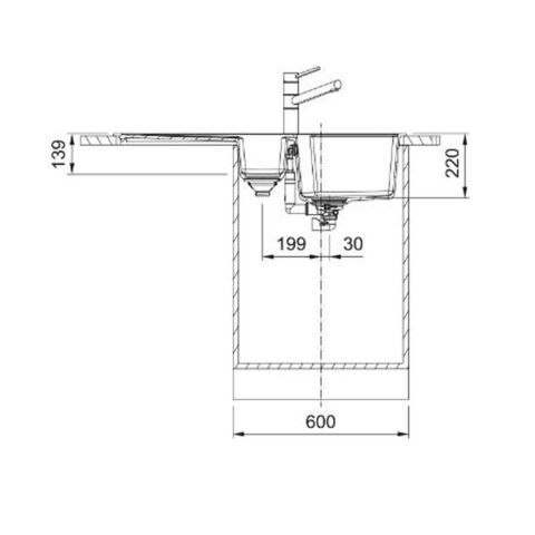 FRANKE URBAN UBG 651-100 SAHARA GRANİT EVYE