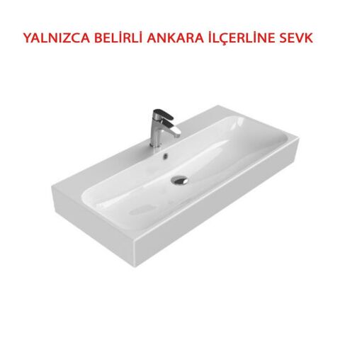 Turkuaz  Pinto 100 CM LAVABO