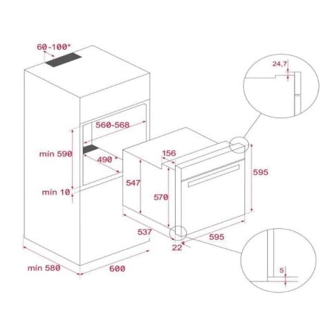 Teka Urban Serisi Gri Set( DLV 68660- IZC 64630-HLB 8400 ST - ML 8220 BIS )