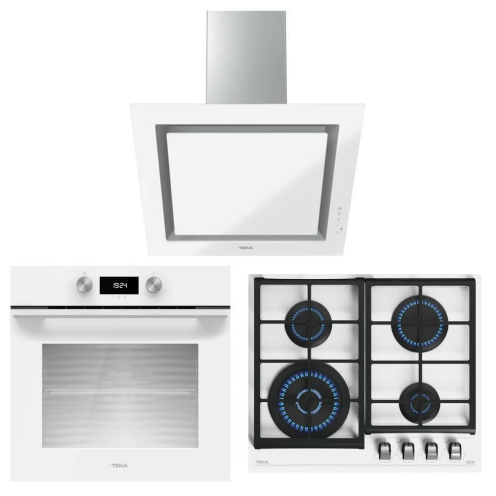 Teka Urban Serisi Beyaz Set ( DLV 68660 WH TOS - GZC 64320 XBC WH - HLB 8400 WH )