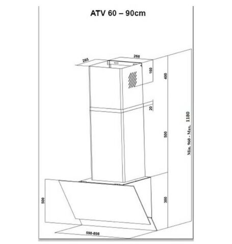 Teka Siyah Ankastre Set (ATV 60-IBC 64100-HAK 625 BK)