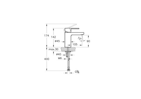 Artema Fold S Lavabo Bataryası A42532