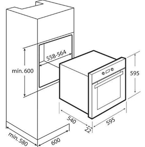 Silverline Siyah Ankastre Set (3173 Quadro - CS5364B01- BO6504B01)