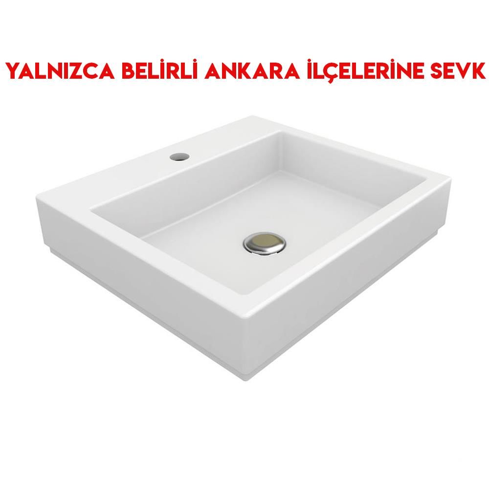 Bien İnfinitum 50 cm Gövde Üstü Lavabo