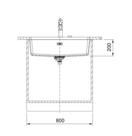 Franke Maris MRG 210/110-72 BİANCO Granit Evye