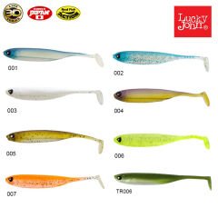 Lucky John Makora 3D Shad Tail 5'' (12.7 cm) 4P Silikon Yem